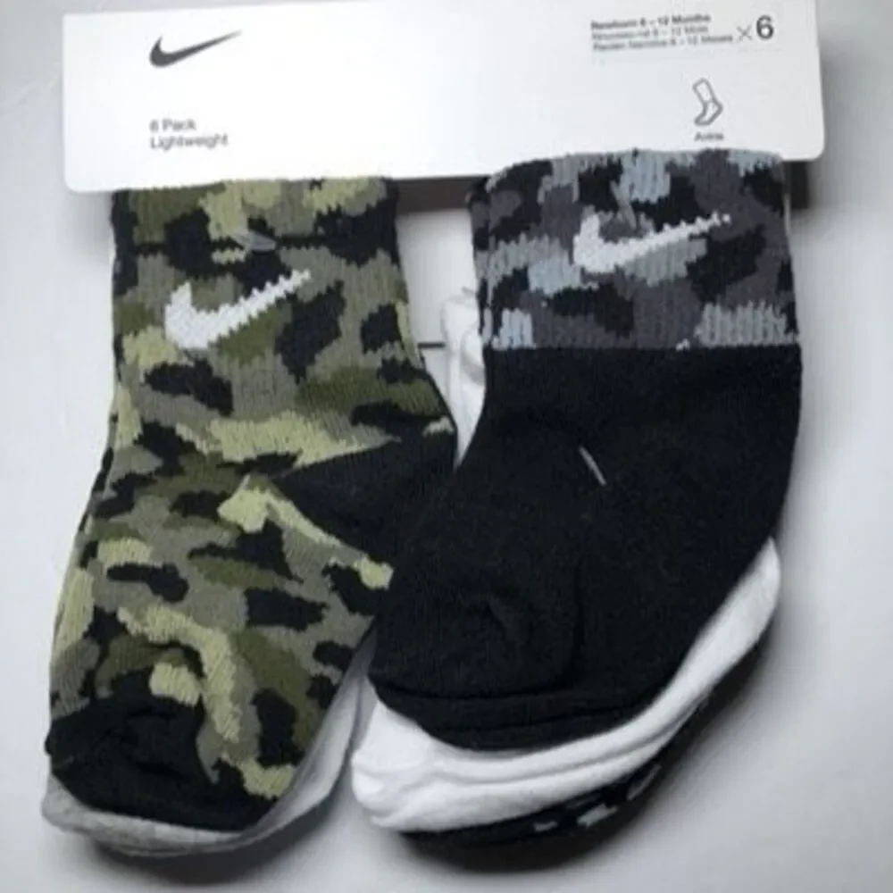 Nike Baby Socks 6-pack 6-12 months